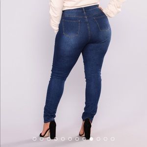 Fashion Nova High Rise Jeans